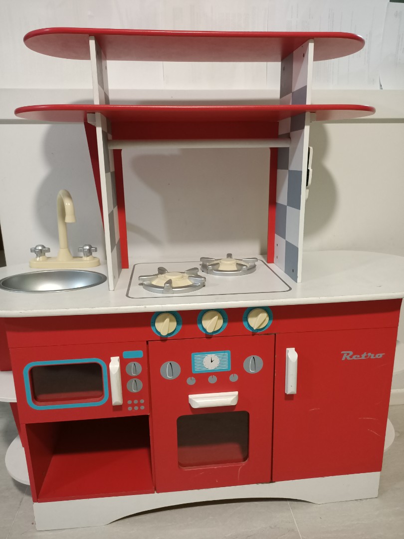Elc wooden play kitchen hotsell