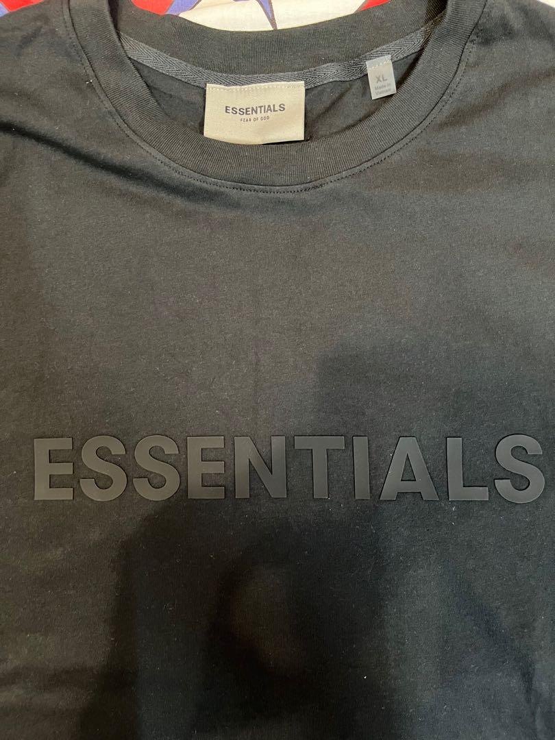 Essentials FOG embossed tshirt, Men's Fashion, Tops & Sets, Tshirts & Polo Shirts on Carousell