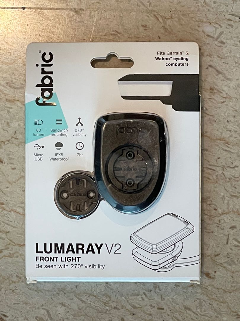 Fabric Lumaray V2 Front Bike Light Sports Equipment Bicycles