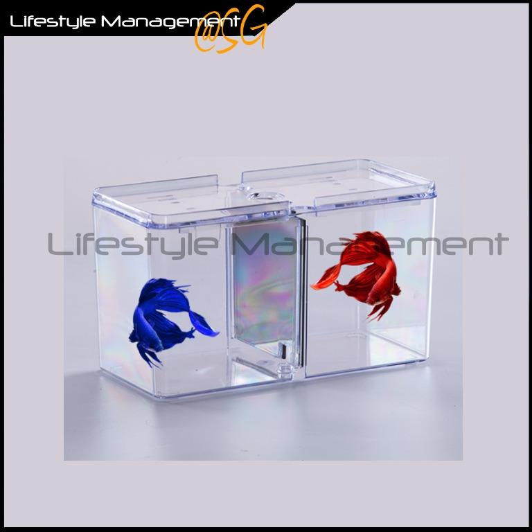 Fish Tank Breeding Separator Fighting Fish Isolation Separation Divider ...