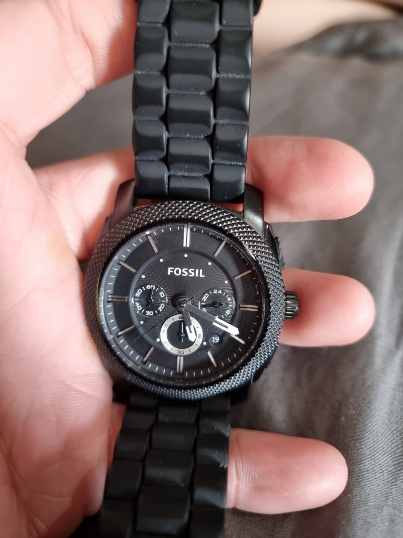 Fossil 3 subdial quartz watch, Men's 