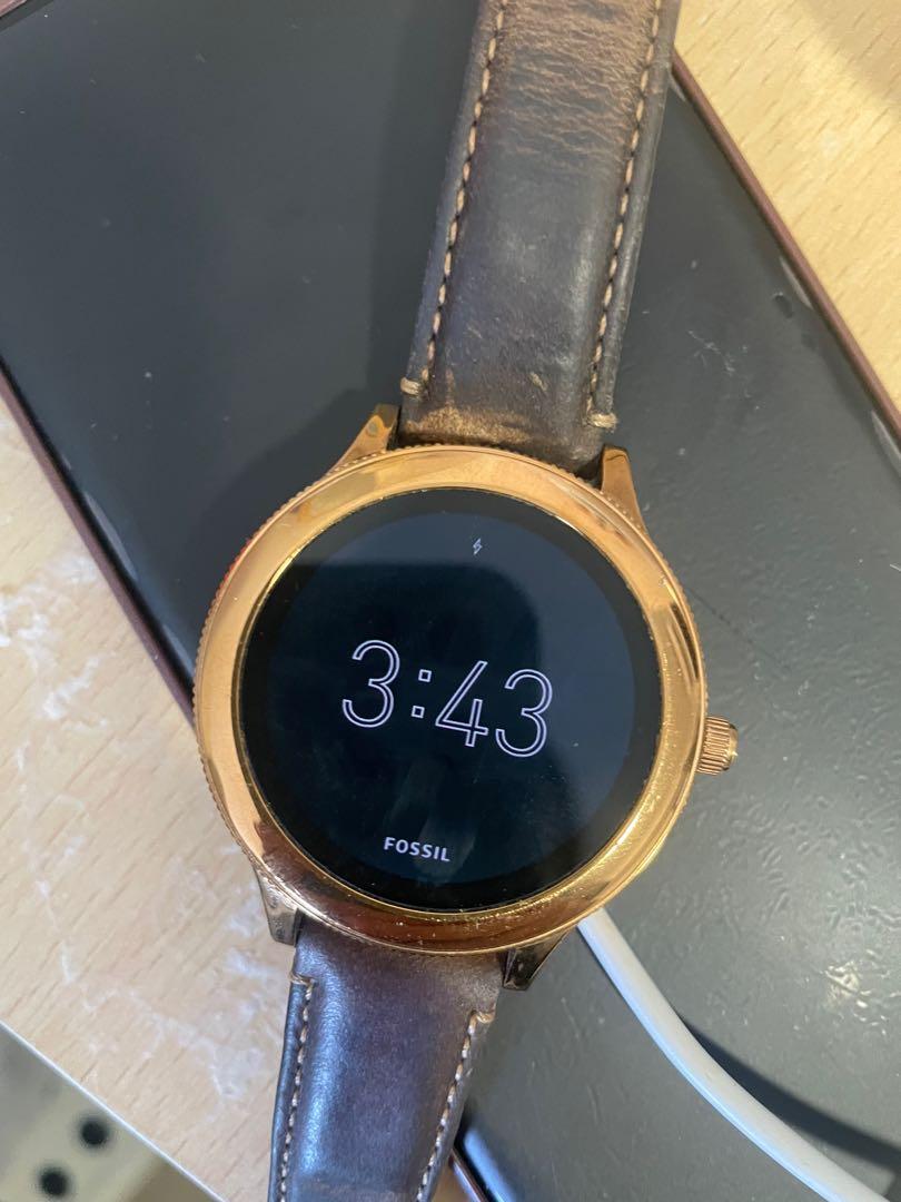 Fossil gen 3 discount q venture sand leather