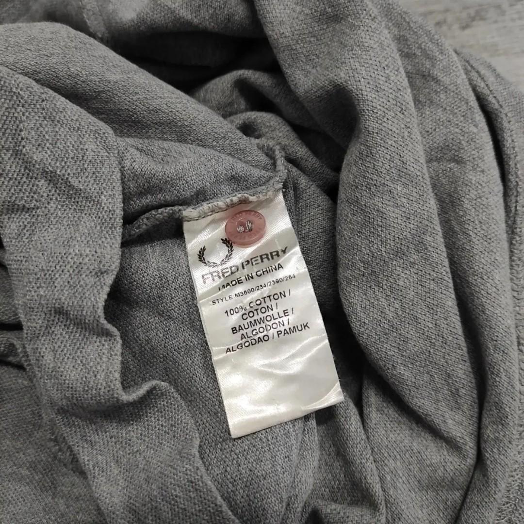 Fred perry grey m3600, Fesyen Pria 