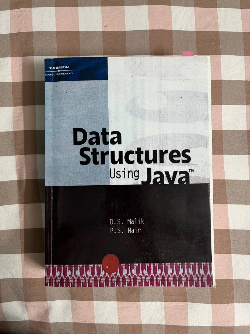 [FREE] Data Structures Using JAVA, Hobbies & Toys, Books & Magazines ...