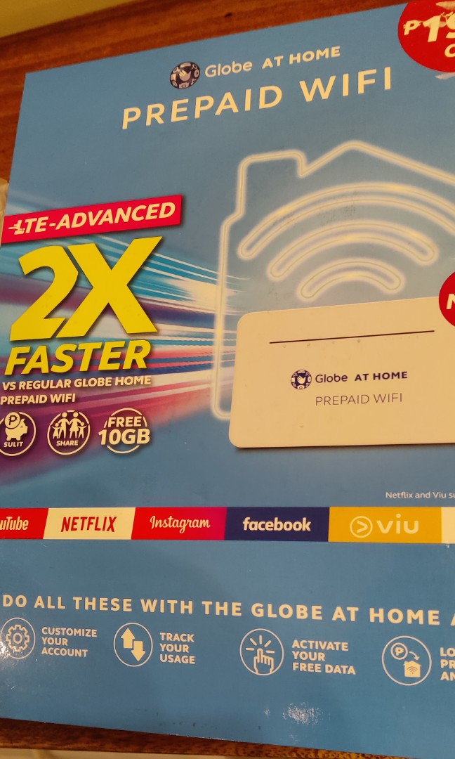 GLOBE PREPAID WIFI LTE ROUTER, Computers & Tech, Office & Business