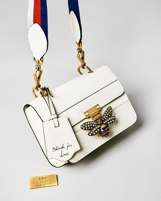 Gucci Calfskin Queen Margaret Shoulder Bag
