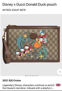 GUCCI x DISNEY DONALD DUCK POUCH