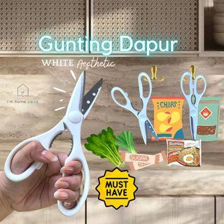 Gunting dapur Putih Aesthetic eatetik aesthetic imhome co id peralatan keperluan dapur masak