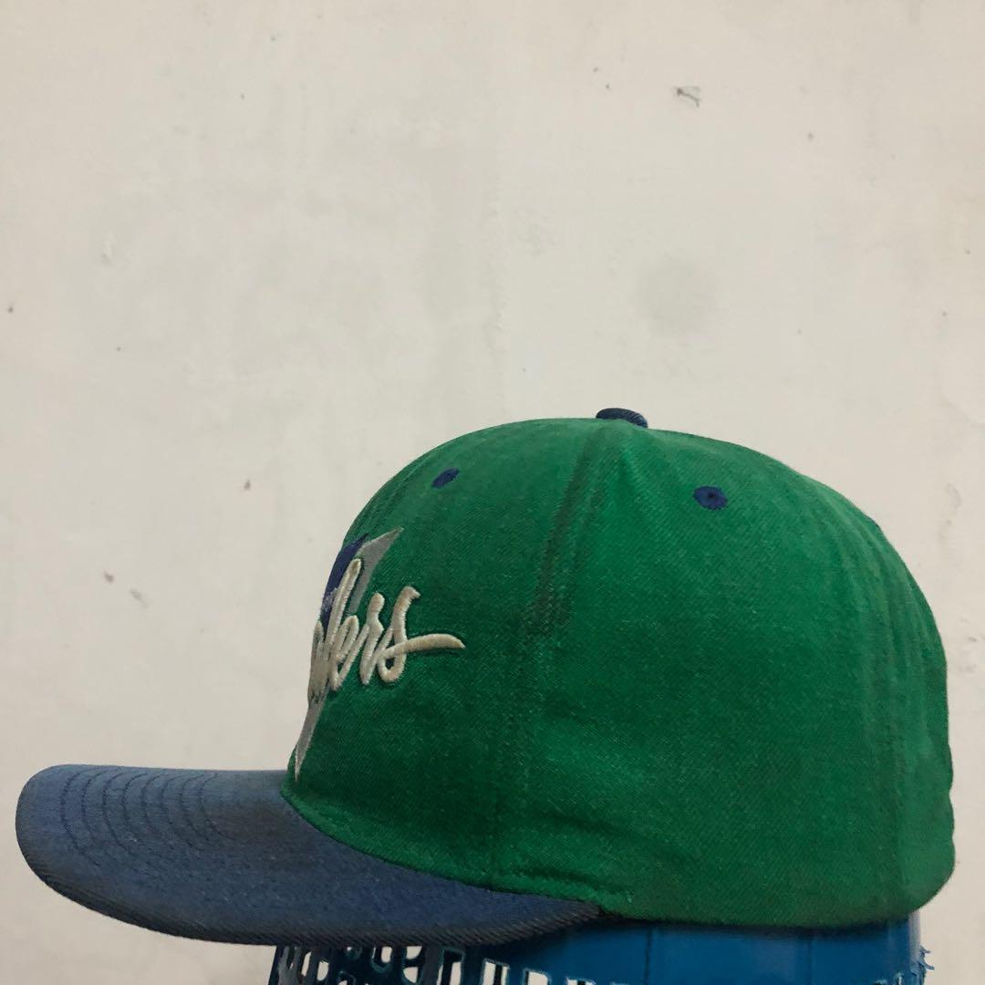 Mitchell & Ness Hartford Whalers Green Retro Lock Up Snapback Hat