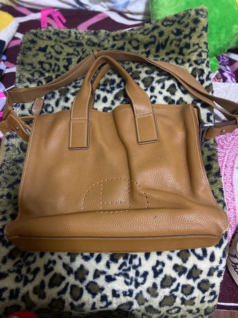 Hermes document/laptop bag, Luxury, Bags & Wallets on Carousell