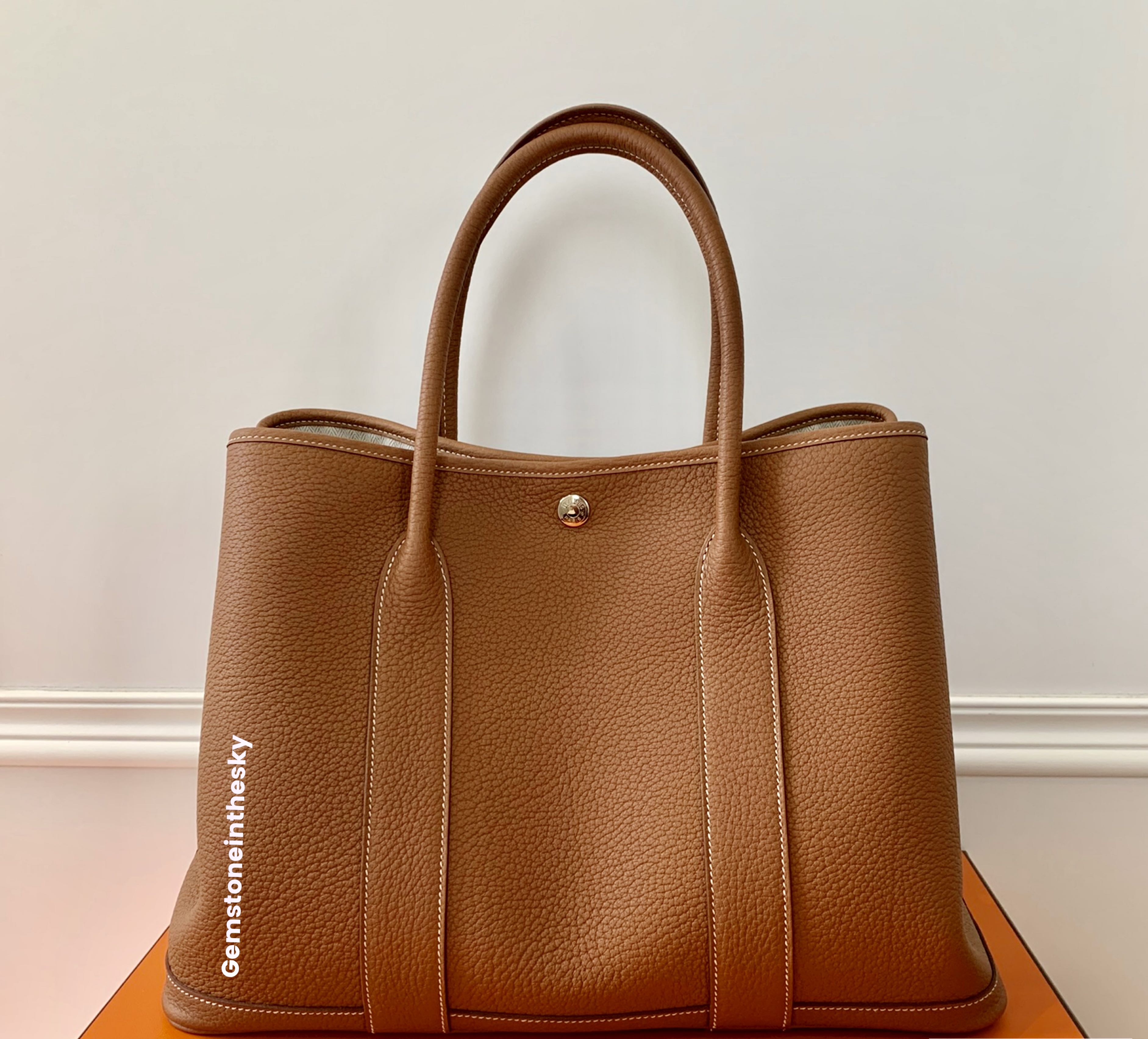 Hermes Garden Party 36 in Gold, Women's Fashion, Bags & Wallets, Tote Bags  on Carousell