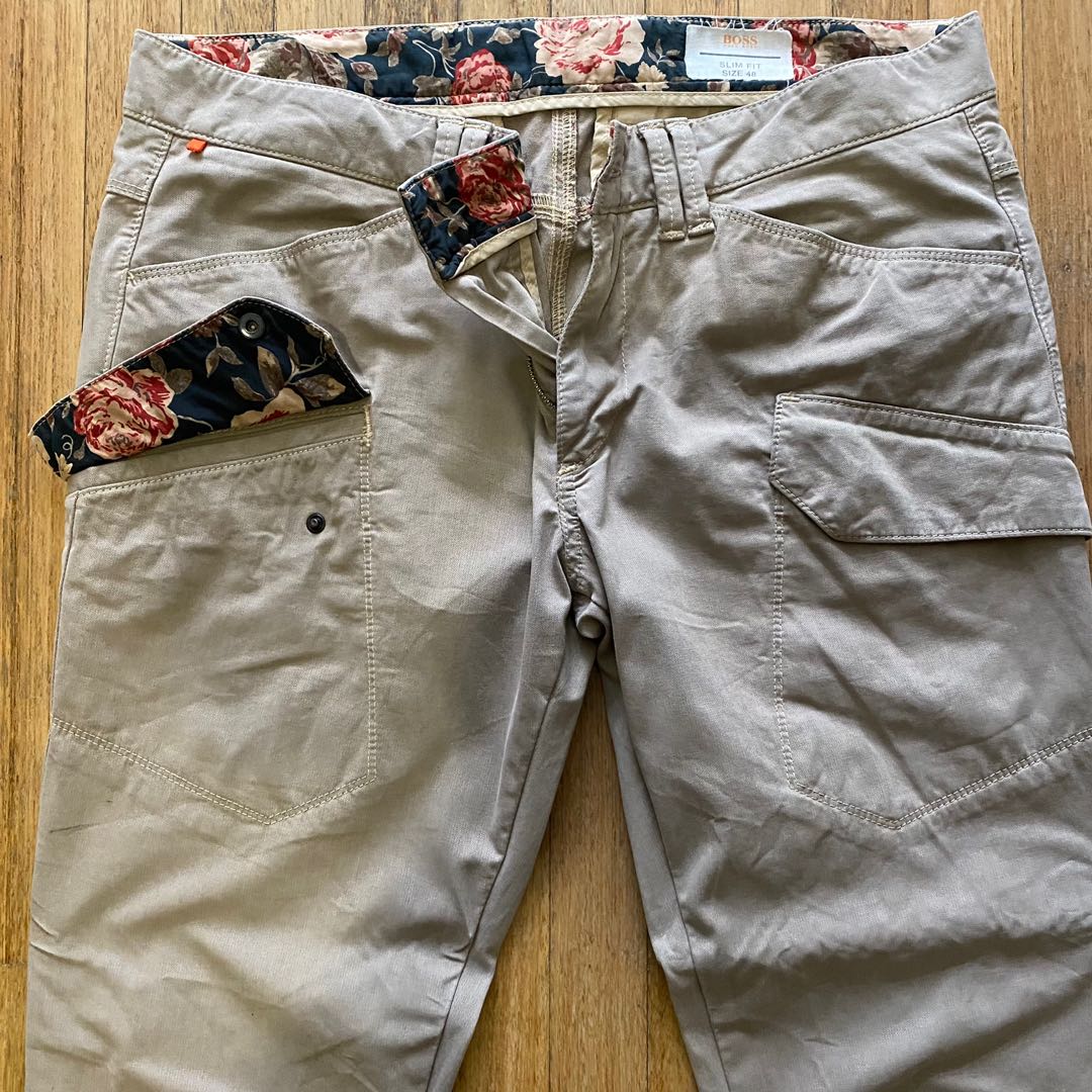 Boss orange cargo shorts clearance
