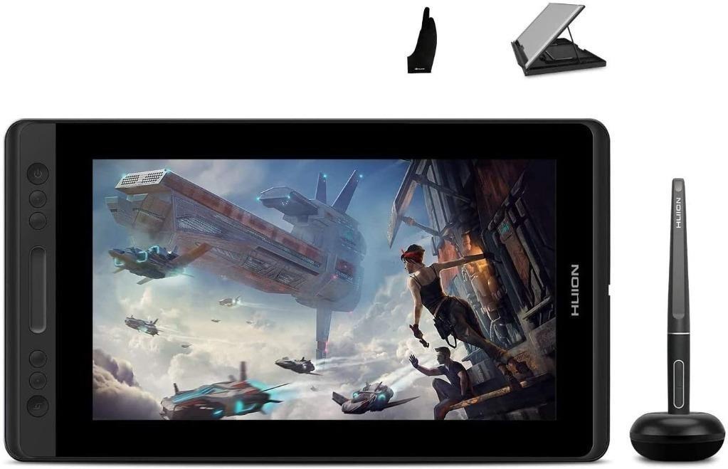 HUION KAMVAS PRO 12 Graphics Drawing Monitor, 11.6 Inch Graphic Tablet ...