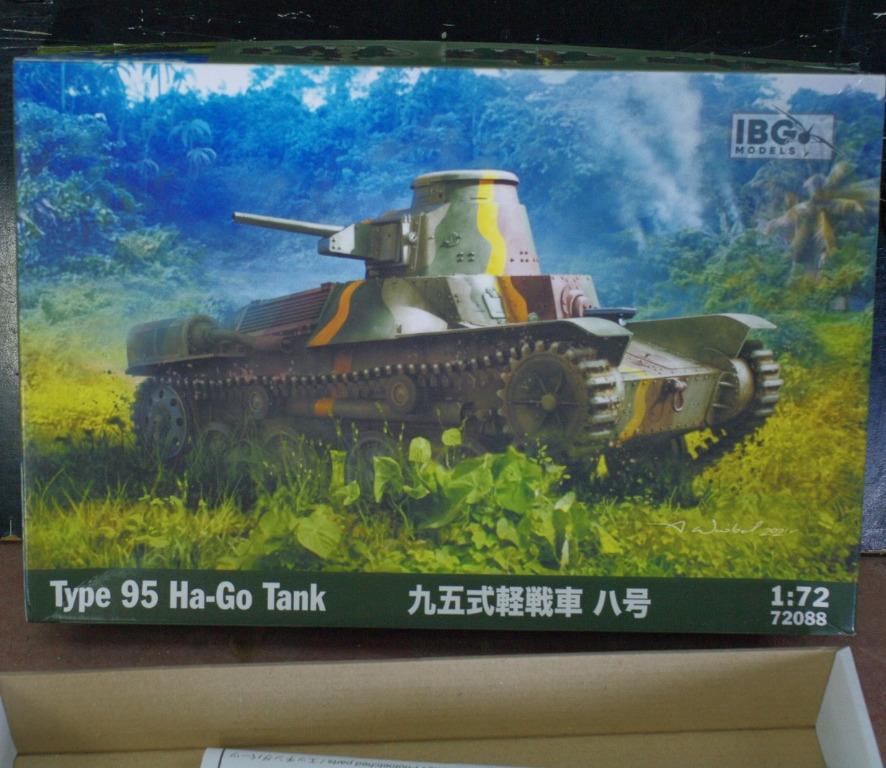 全新-IBG-72088-1/72-帝国陸軍-IJA-九五式軽戦車［ハ号］-type 95
