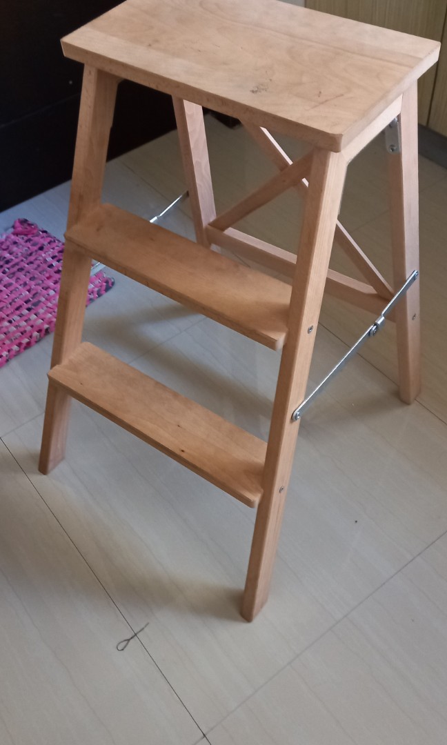 Ikea Step Ladder, Furniture & Home Living, Home Improvement & Organization, Ladders & Steps on