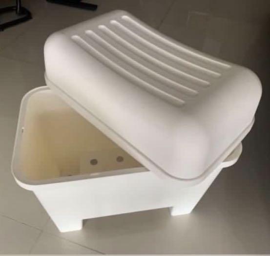 Ikea stool sales storage box
