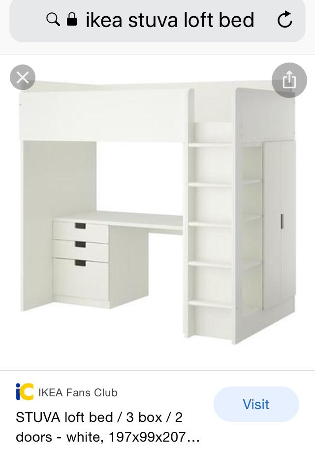 Ikea deals stuva loft