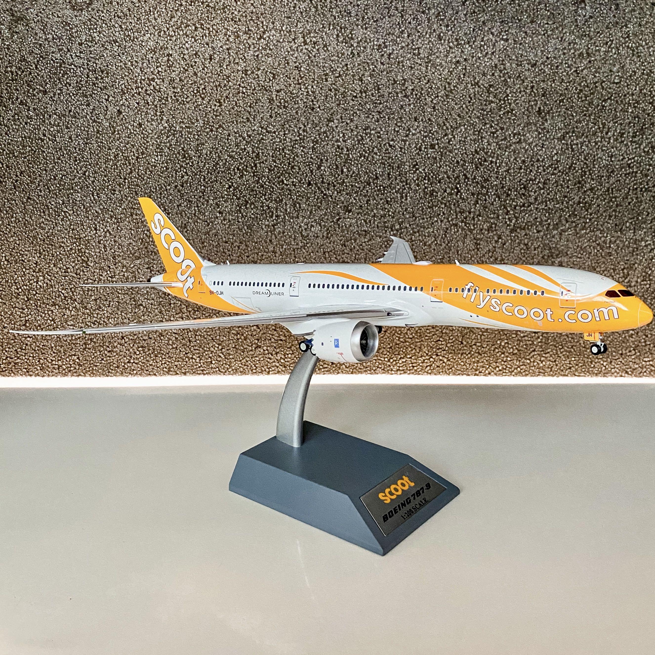 Inflight200) Flyscoot Scoot Singapore Boeing B787-9 Dream)liner 9V