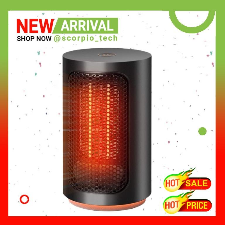 (J3)toyuugo Portable Fan Heater, Personal Space Heater 500W Electric