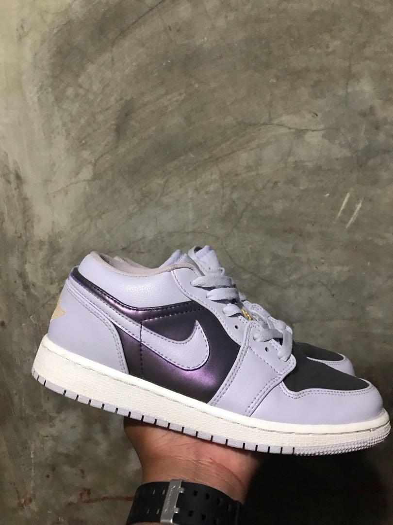 Jordan 1 low oxygen purple 2025
