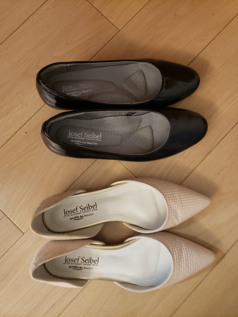 Josef Seibel flats high heels 100 for 2