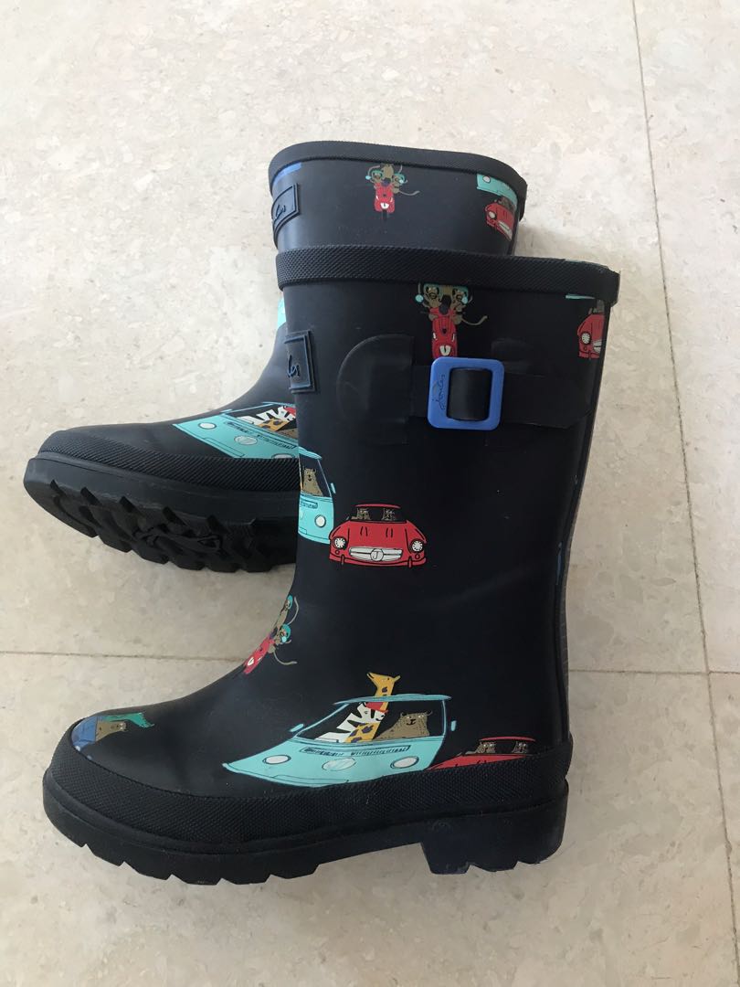 Joules rain boot, Babies & Kids, Babies & Kids Fashion on Carousell