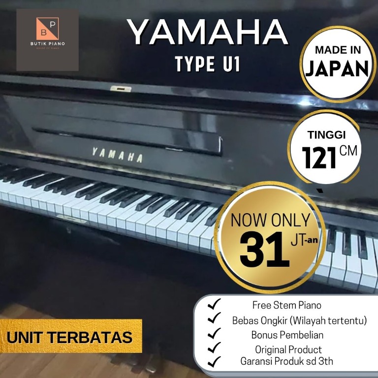 Piano yamaha u1 harga top