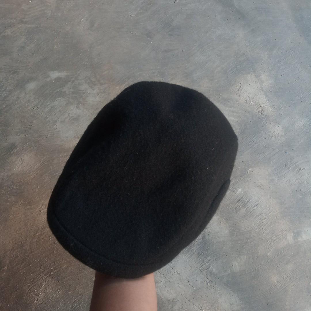 Kangol Flat Cap Wool 507, Fesyen Pria 