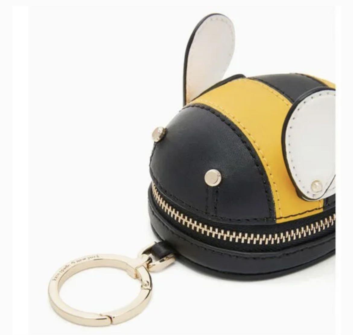 Kate Spade Bee keychain coin purse, Luxury, Accessories on Carousell