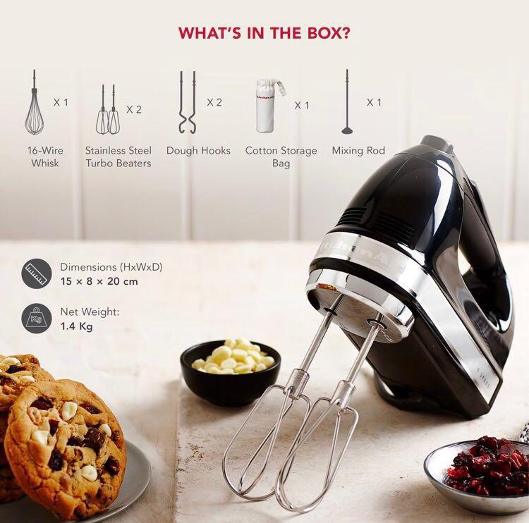 kitchenaid 8 speed hand mixer