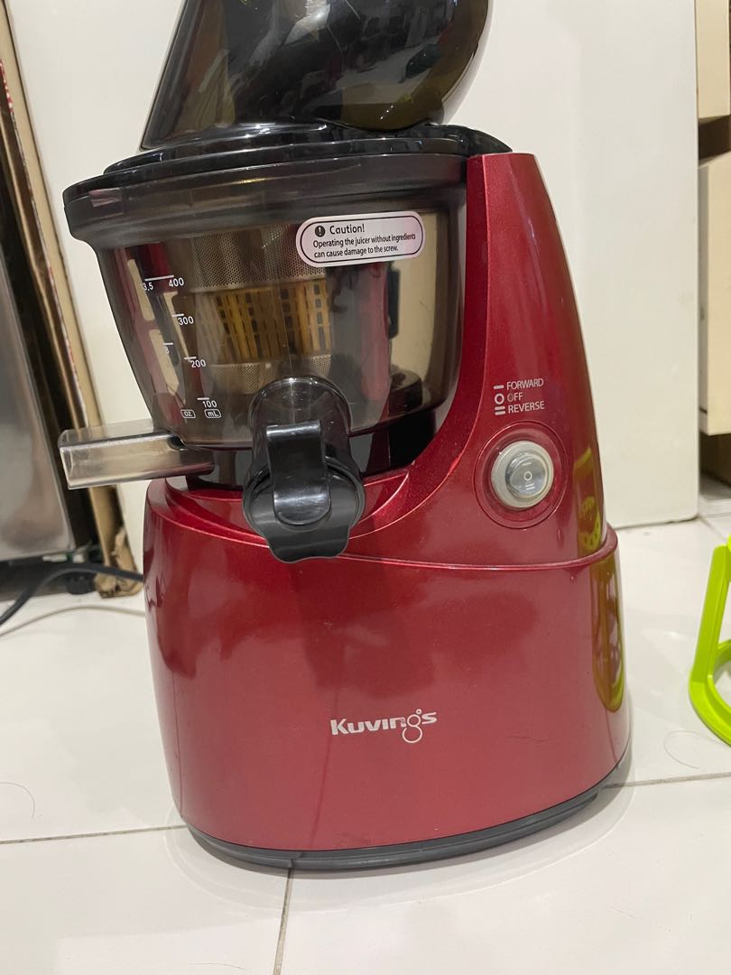 Kuvings slow cold press juicer red ns621cbs2. , TV & Home Appliances