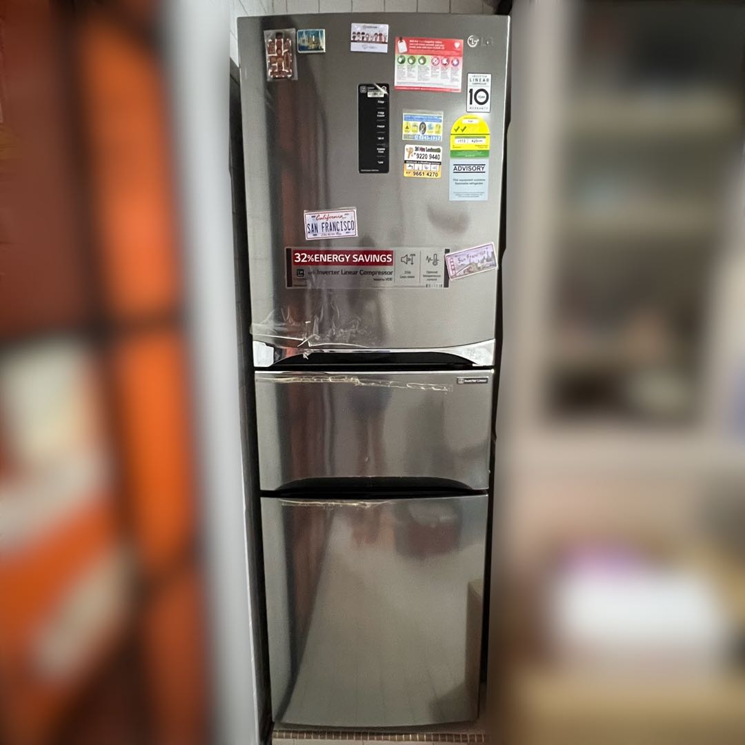LG inverter linear refrigerator, TV & Home Appliances, Kitchen
