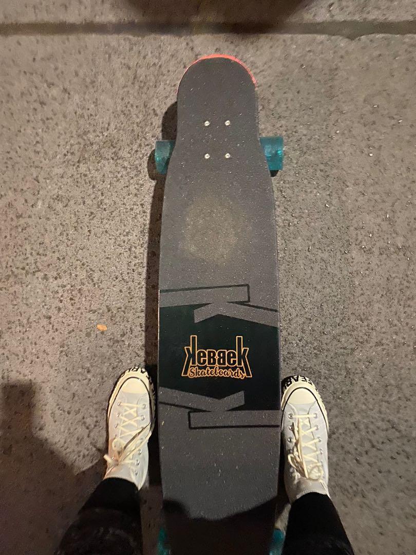 Limited edition Kebbek Skateboards 25th anniversary Kaslo 46 dancing