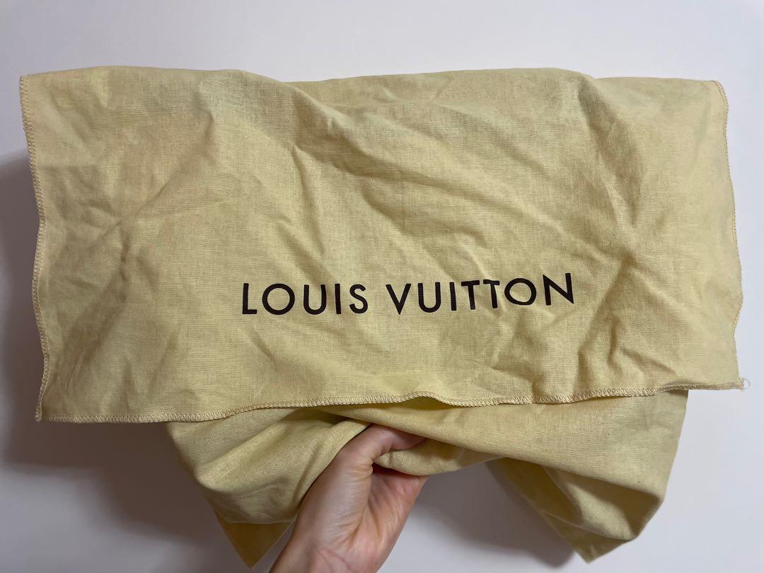 Louis Vuitton Limited Edition Orange Monogram Perforated Demi Lune
