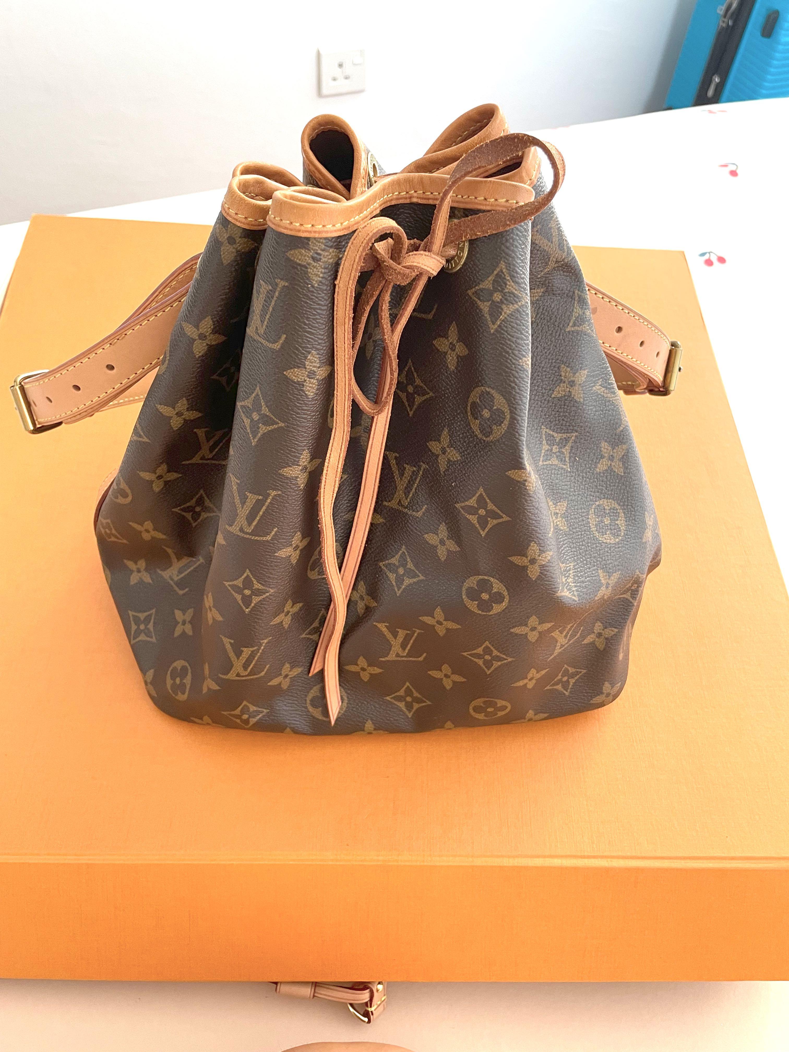 Louis Vuitton Petit Noe, Luxury, Bags & Wallets on Carousell
