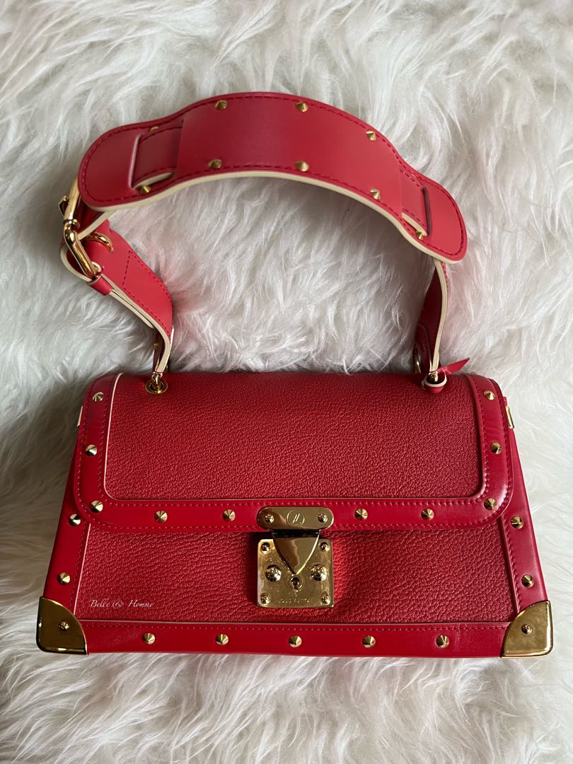 Louis Vuitton Red Vintage Bag, Luxury, Bags & Wallets on Carousell
