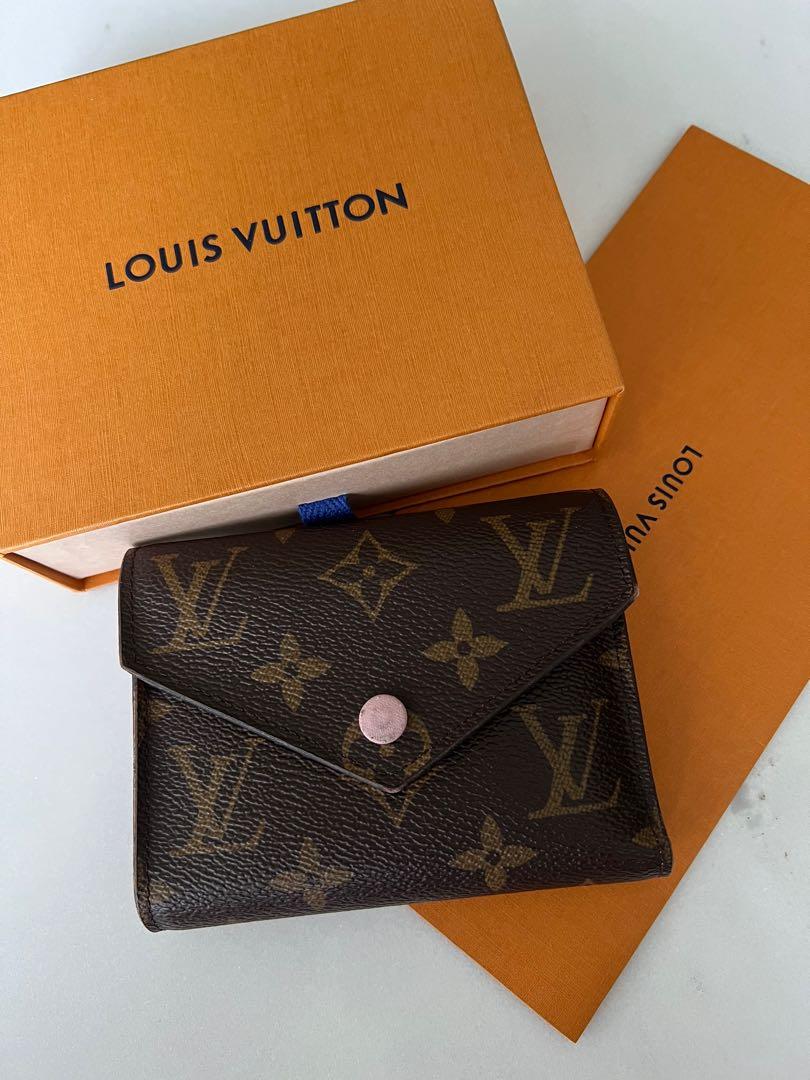 Louis Vuitton Monogram Canvas & Rose Ballerine Victorine Wallet, myGemma, SE