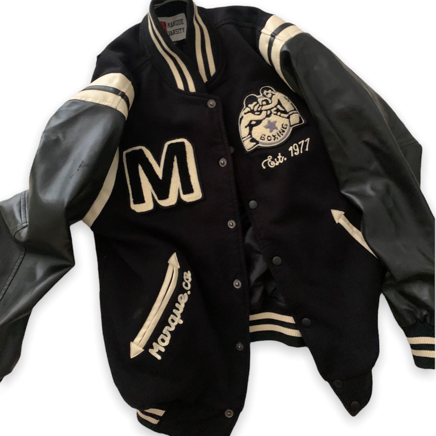 Boxing outlet varsity jacket