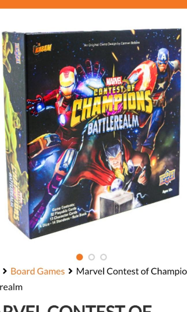 battlerealm-Brand New & Sealed Marvel Contest of Champions 