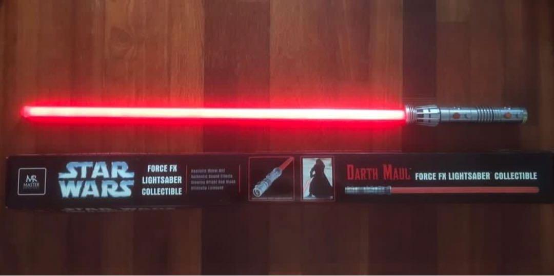 Star wars darth maul force fx top lightsaber