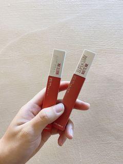沛莉推薦Maybe Kline媚比琳超持久液態唇膏