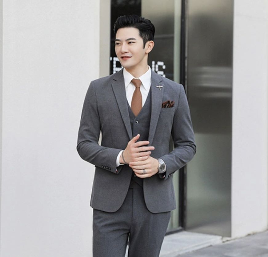 Wedding dresses mens suits best sale