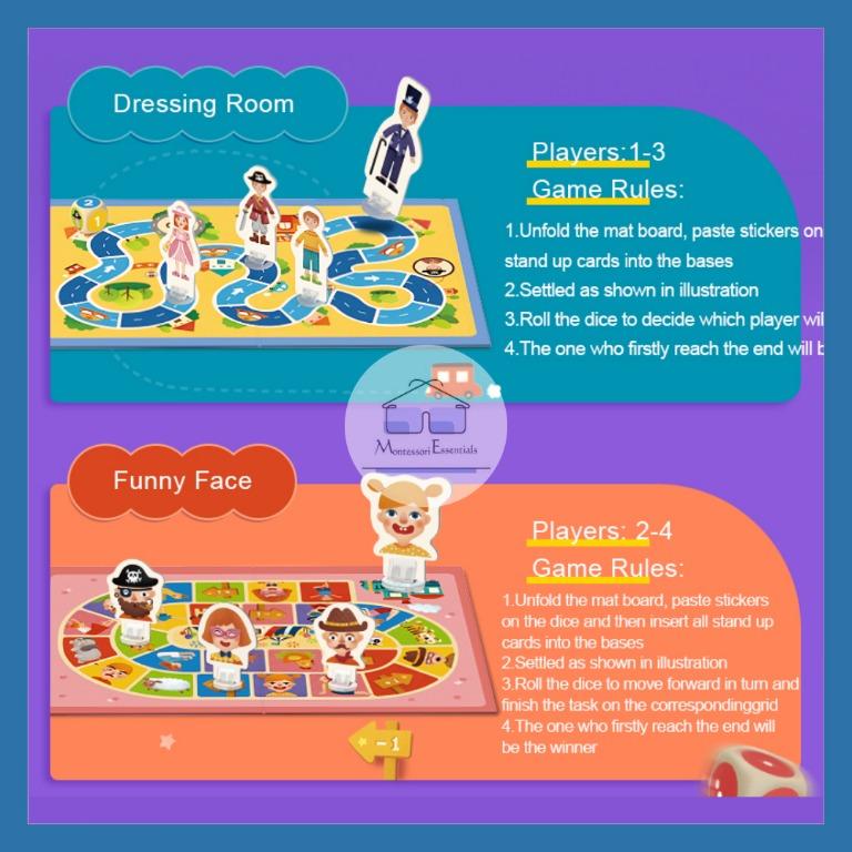 Mideer Playset Dressing Room Board Educational