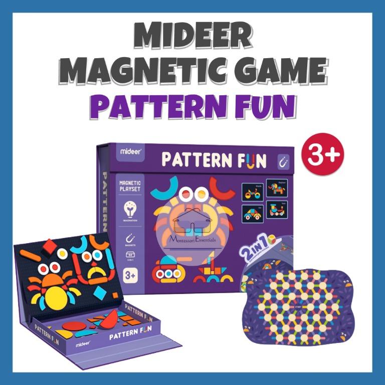 Mideer Playset Pattern Fun Board Educational Puzzle