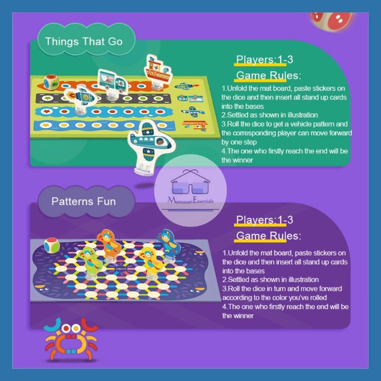 Mideer Playset Pattern Fun Board Educational Puzzle