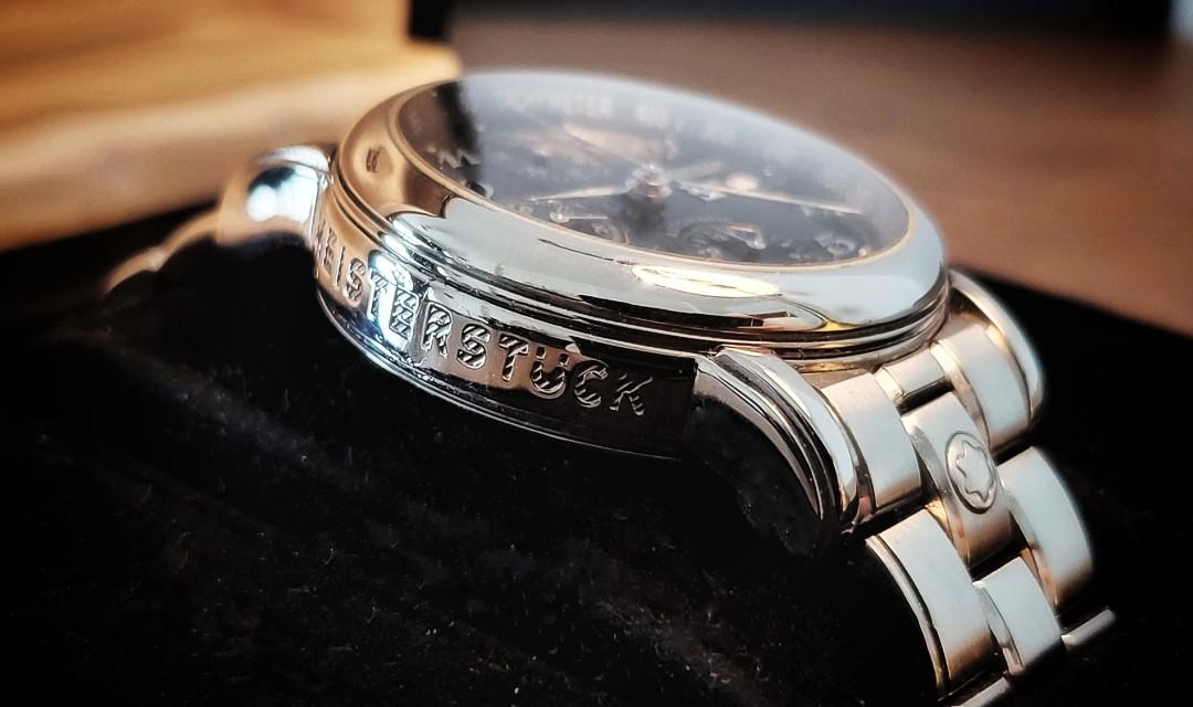 Montblanc meisterstuck watch 4810 new arrivals