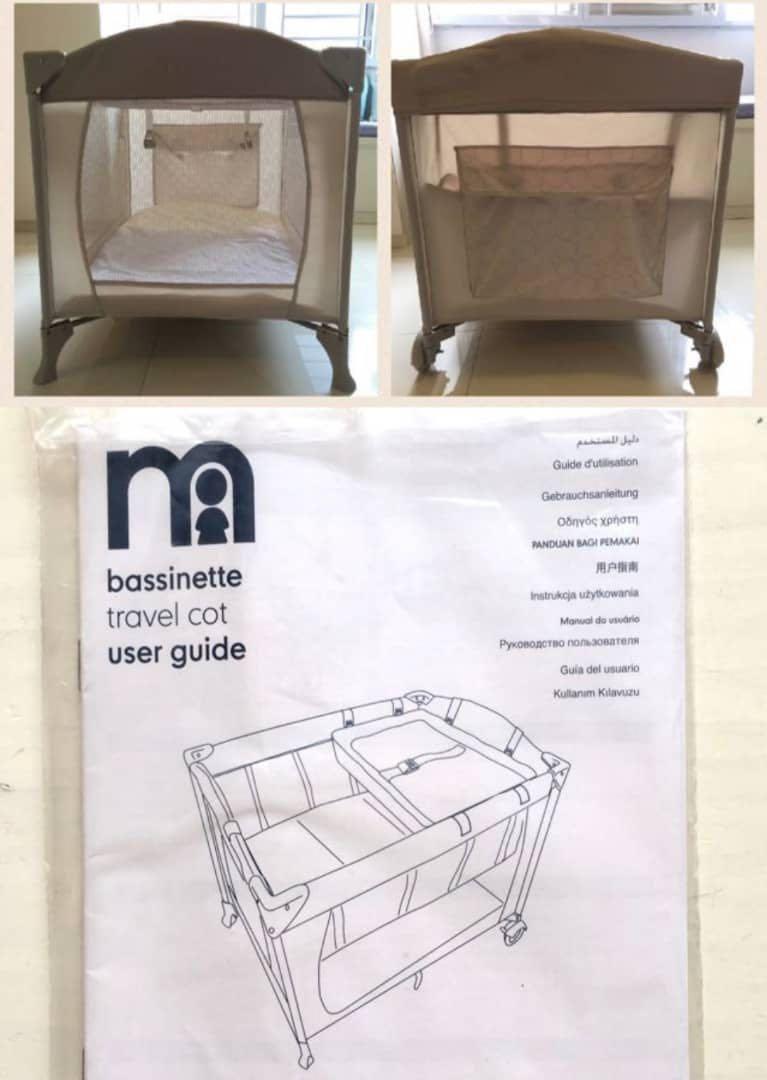 Mothercare Baby Travel Cot/ Playpen, Babies & Kids, Baby Nursery & Kids