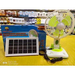 Multifunction Rechargeable Fan & Solar Panel