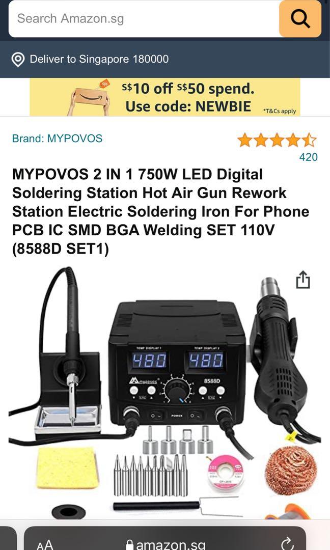 MYPOVOS Soldering Machine, Computers & Tech, Parts & Accessories, Other ...