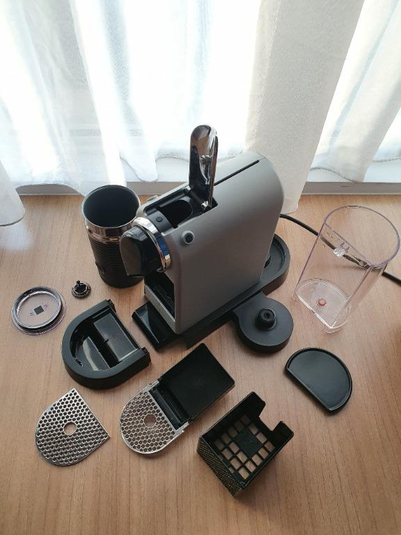 Nespresso CitiZ & Milk Espresso Machine (Silver), TV & Home Appliances